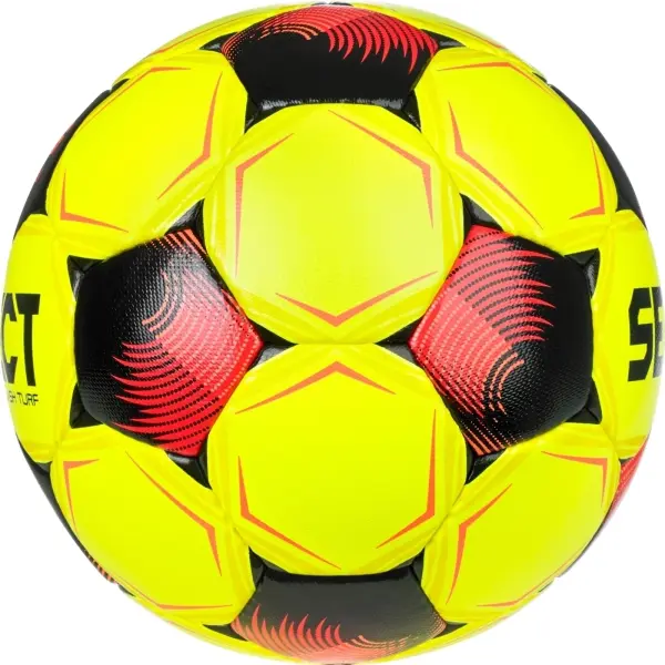 Футбольный мяч Select FLASH TURF (FIFA BASIC) V26 желто-красный Размер 4 057509-008