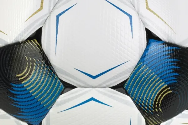 Футбольний м'яч Select SUPER (FIFA QUALITY PRO) V26 біло-синьо-золотий Розмір 5 362555-128
