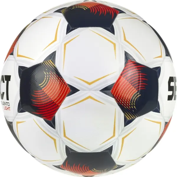 Футбольний м'яч Select TALENTO LIGHT DB V26 біло-червоно-золотий Розмір 5 077487-015