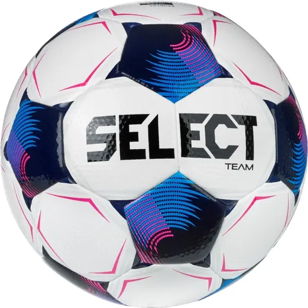 Футбольный мяч Select TEAM DB (FIFA BASIC) V26 бело-сине-розовый Размер 4 086559-006