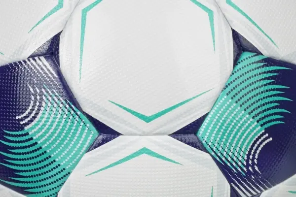 Футбольний м'яч Select TEMPO TB (FIFA BASIC) V26 біло-фіолетово-бірюзовий Розмір 4 057409-003