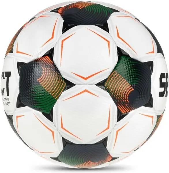 Футзальний м'яч Select FUTSAL PLANET (FIFA BASIC) V26 біло-жовто-жовто-зелений Розмір 4 103347-005