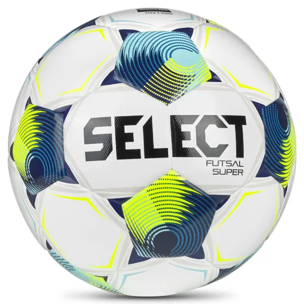 М’яч футзальний Select FUTSAL SUPER DB (FIFA QUALITY PRO) V26 біло-темно-синій Розмір 4 361347-151