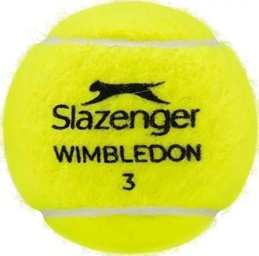 Набір м'ячів для тенісу Slazenger WIMBLEDON AC 4B жовтий (4 штуки) 340973