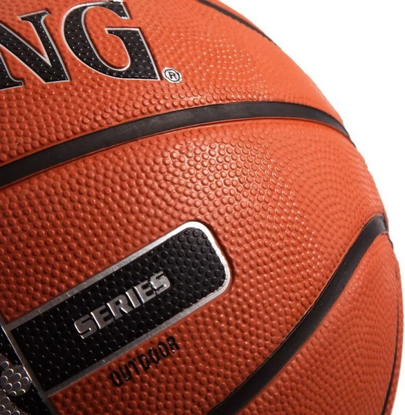 Мяч баскетбольный Spalding NBA SILVER OUTDOOR оранжевый 83494Z Размер 7