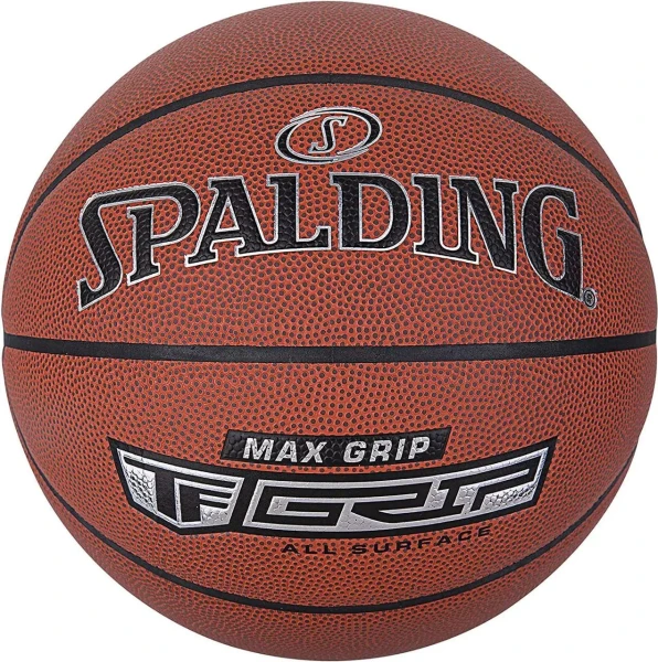Баскетбольний м'яч Spalding MAX GRIP помаранчевий Розмір 7 76873Z