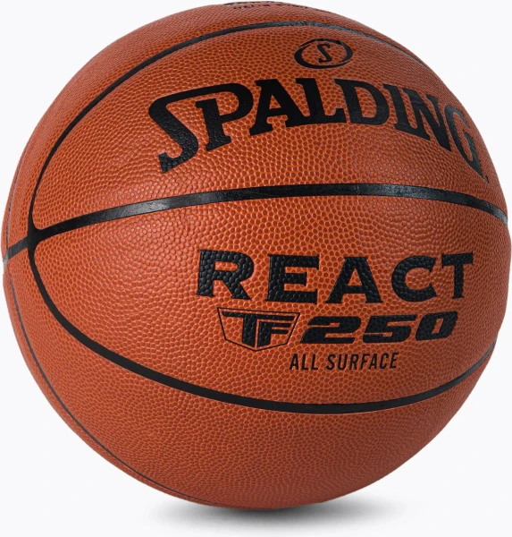 Баскетбольный мяч Spalding REACT TF-250 FIBA оранжевый Размер 6 76968Z