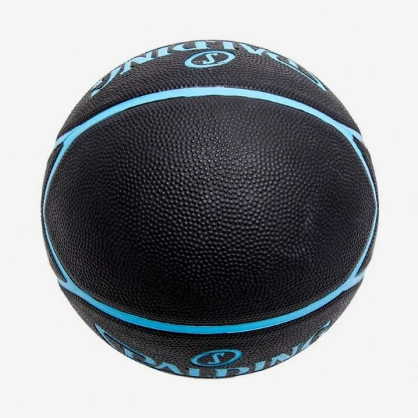 Баскетбольний м'яч Spalding HIGHLIGHT чорно-синій Розмір 7 84356Z