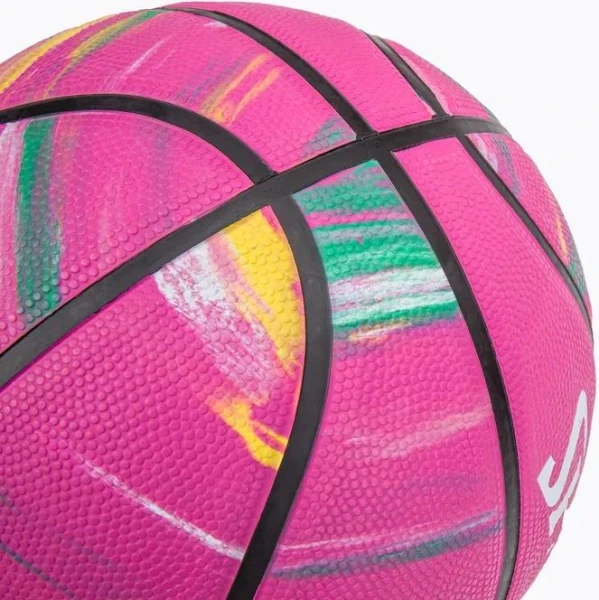 Баскетбольний м'яч Spalding MARBLE BALL рожевий Розмір 7 84402Z