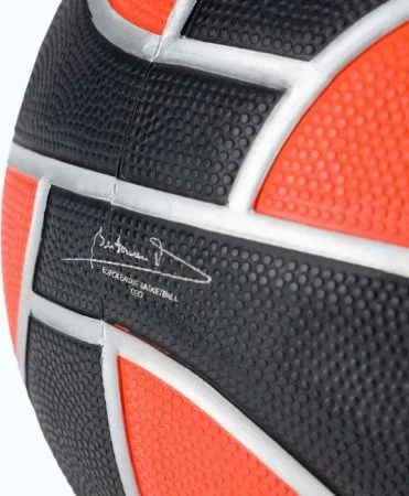 Баскетбольный мяч Spalding EUROLEAGUE TF-150 оранжево-черный Размер 6 84507Z