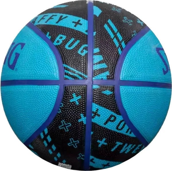 Баскетбольный мяч Spalding SPACE JAM TUNE SQUAD BUGS сине-черный Размер 5 84605Z