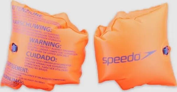 Нарукавники для плавання надувні дитячі Speedo ARMBANDS JU помаранчеві 8-069201288