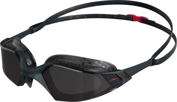 Очки для плавания Speedo AQUAPULSE PRO GOGGLE AU темно-серо-красные 8-12264D640