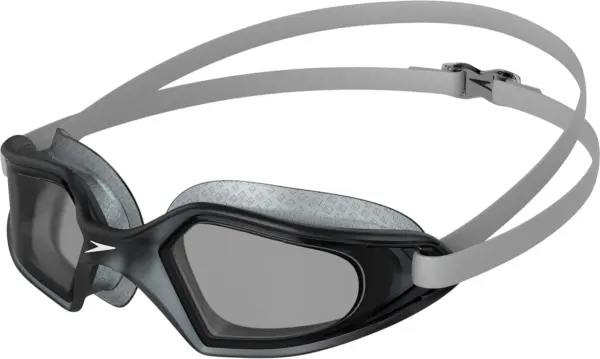 Очки для плавания Speedo HYDROPULSE GOG AU бело-серые 8-12268D649