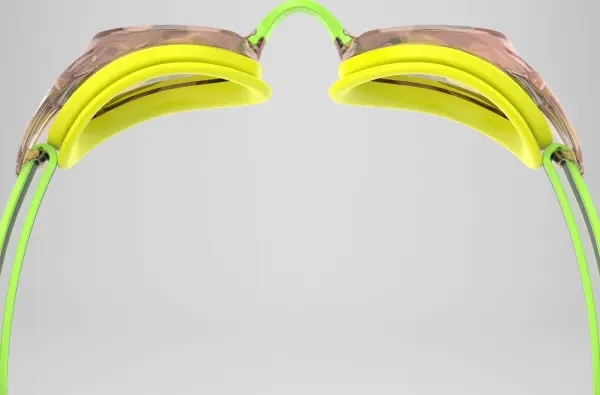 Окуляри для плавання Speedo VANQUISHER 3.0 MIRRORED жовто-салатово-чорні 8-00473417218
