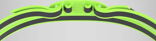 Окуляри для плавання Speedo VANQUISHER 3.0 MIRRORED жовто-салатово-чорні 8-00473417218