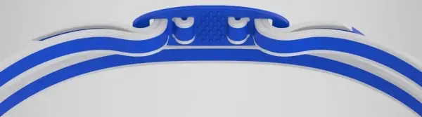 Окуляри для плавання Speedo VANQUISHER 3.0 синьо-білі 8-00473510729