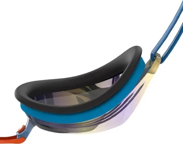 Окуляри для плавання Speedo VENGEANCE MIR GOG AU синьо-чорно-помаранчеві 8-11324G790