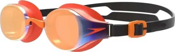 Окуляри для плавання дитячі Speedo HYDROPURE MIRROR GOG JU оранжево-чорні 8-12671F276