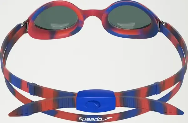 Окуляри для плавання дитячі Speedo HYPER FLYER MIRRORED синьо-червоні 8-7750316411