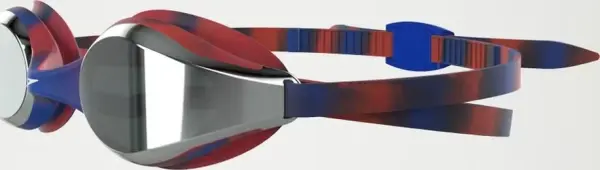 Окуляри для плавання дитячі Speedo HYPER FLYER MIRRORED синьо-червоні 8-7750316411