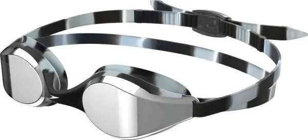 Окуляри для плавання дитячі Speedo HYPER FLYER MIRRORED чорно-сірі 8-7750316040