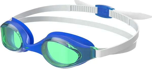 Очки для плавания детские Speedo HYPER FLYER сине-бирюзово-белые 8-7750317424