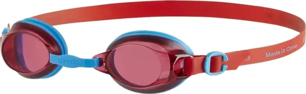 Очки для плавания детские Speedo JET V2 GOG JU красно-голубые 8-09298C103-2