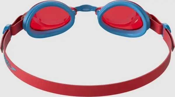 Очки для плавания детские Speedo JET V2 GOG JU красно-голубые 8-09298C106