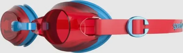 Очки для плавания детские Speedo JET V2 GOG JU красно-голубые 8-09298C106