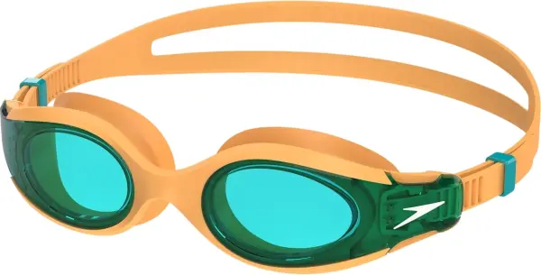 Очки для плавания детские Speedo JUNIOR HYDROSITY 2.0 оранжево-темно-зеленые 8-00446317636