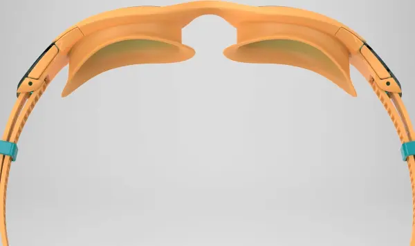 Очки для плавания детские Speedo JUNIOR HYDROSITY 2.0 оранжево-темно-зеленые 8-00446317636