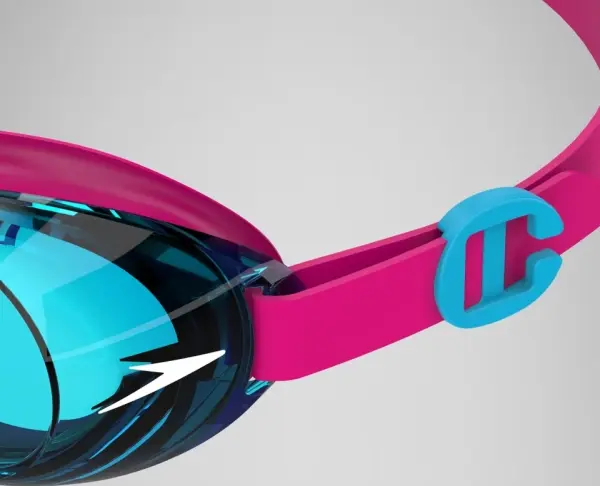 Очки для плавания детские Speedo KIDS JET 2.0 розово-голубые 8-00493618448