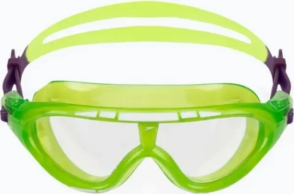 Очки для плавания детские Speedo RIFT GOG JU ASSORTED салатово-фиолетовые 8-01213C102-4