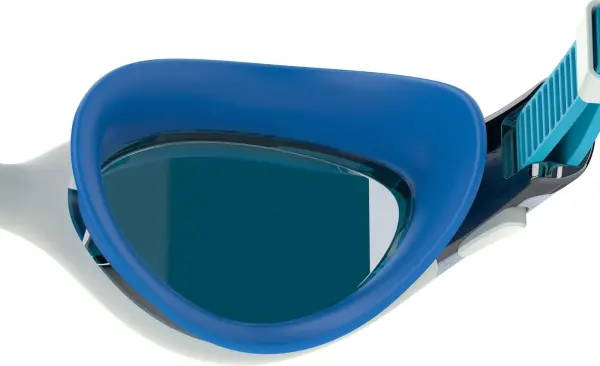 Окуляри для плавання жіночі Speedo BIOFUSE 2.0 MIRROR синьо-бірюзово-білі 8-003775002