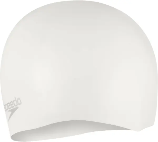 Шапочка для плавання Speedo MOULDED SILC CAP AF/AM/AU біла 8-7098417614