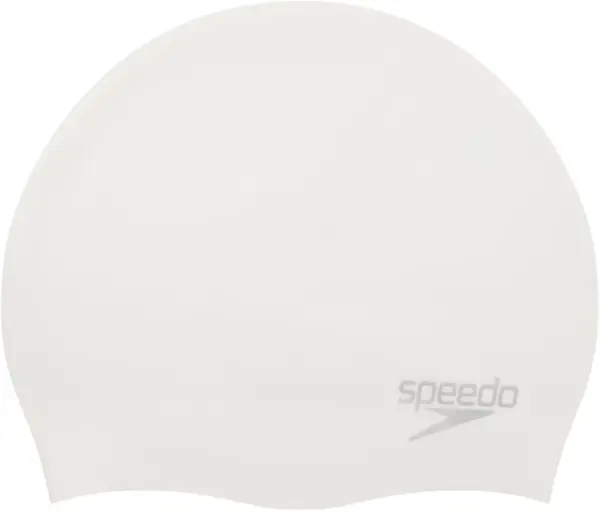Шапочка для плавання Speedo MOULDED SILC CAP AF/AM/AU біла 8-7098417614