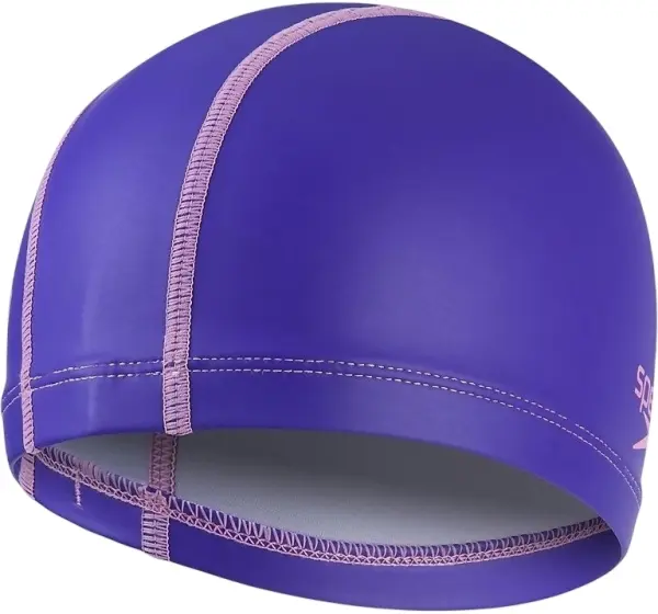 Шапочка для плавання дитяча Speedo LONG HAIR PACE CAP JU фіолетово-світло-рожева 8-12808F949