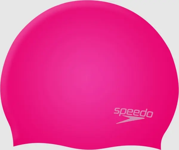 Шапочка для плавання дитяча Speedo PLAIN MOULDED SILICONE CAP JU рожева 8-70990F290