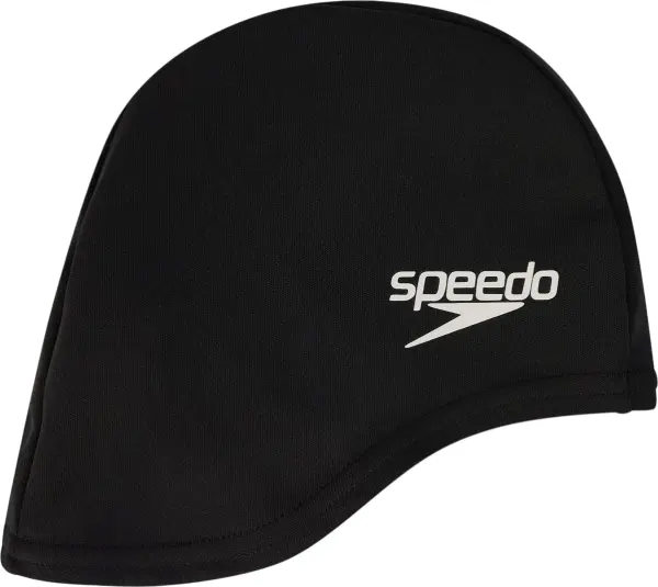 Шапочка для плавання дитяча Speedo POLY CAP JU чорна 8-710110001