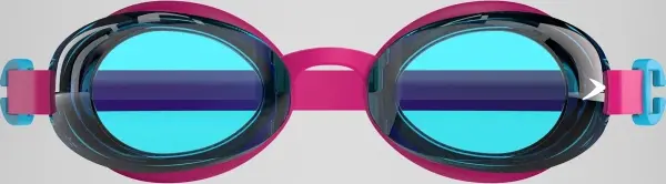 Очки для плавания детские Speedo JUNIOR JET 2.0 розово-голубые 8-00493518448