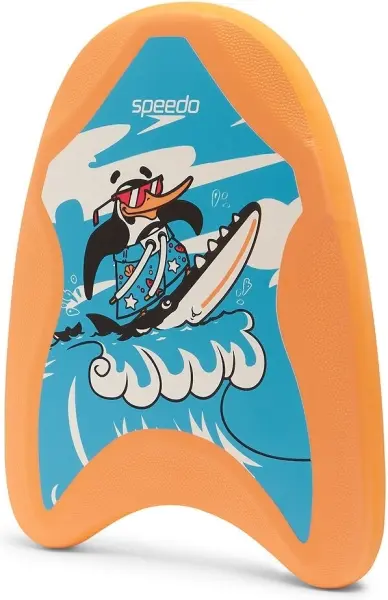 Дошка для плавання дитяча Speedo PRINTED FLOAT IU оранжево-блакитна 8-1224714668