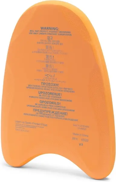 Дошка для плавання дитяча Speedo PRINTED FLOAT IU оранжево-блакитна 8-1224714668