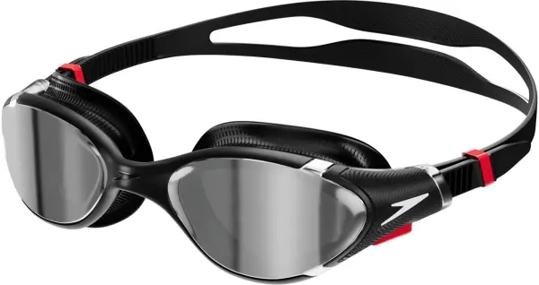 Очки для плавания Speedo BIOFUSE 2.0 MIRROR черно-красные 8-002331A273