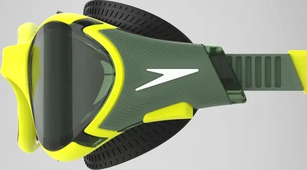 Окуляри для плавання Speedo BIOFUSE 2.0 оливково-жовті 8-002332004