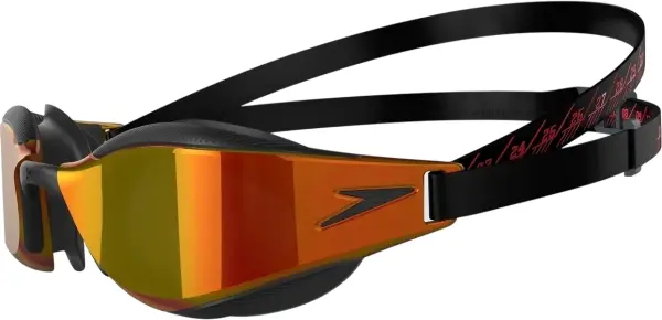 Окуляри для плавання Speedo FASTSKIN HYPER ELITE MIRROR чорно-золотисті 8-12818F977