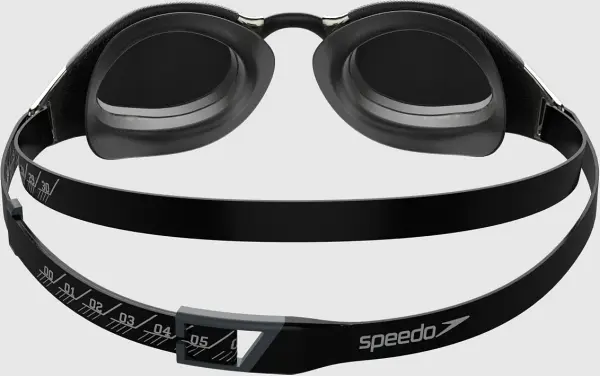 Окуляри для плавання Speedo FASTSKIN HYPER ELITE MIRROR чорно-срібні 8-12818F976