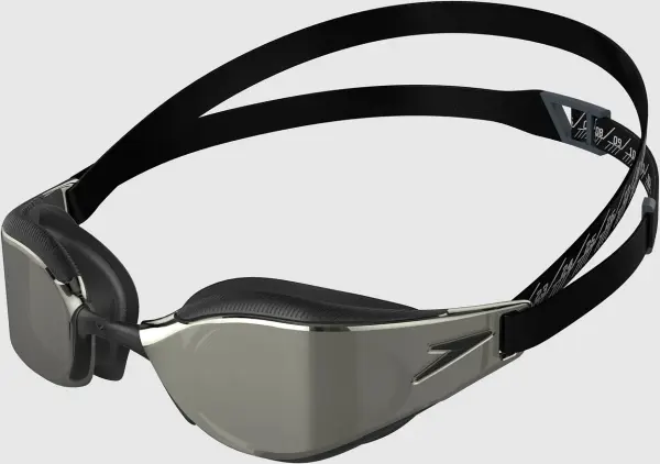 Окуляри для плавання Speedo FASTSKIN HYPER ELITE MIRROR чорно-срібні 8-12818F976