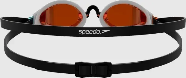 Окуляри для плавання Speedo FASTSKIN SPEEDSOCKET 2 MIR біло-оранжево-чорні 8-10897B586