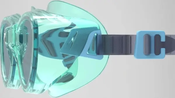 Окуляри для плавання Speedo FUTURA HYDROSPEX м'ятно-темно-сірі 8-E000036006